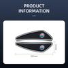 Car Stickers For Alfa Romeo 4pcs/set Rubber Bumper Strip Car Door Anti-Collision Emblem Sticker For Alfa Romeo 159 Giulietta Giu