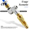 1/4-Zoll-Pneumatik-Universal-360-Grad-Schwenk-Luftschlauchanschluss-Adapter-Fit-Tool