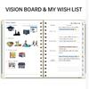 2026 Planner, Weekly and Monthly, A5 Size (5.7" x 8.3"), Jan 2026 - Dec 2026, Calendar, To-do List, Agenda, 12-Month Tabs, Hardcover, 100 GSM Thick