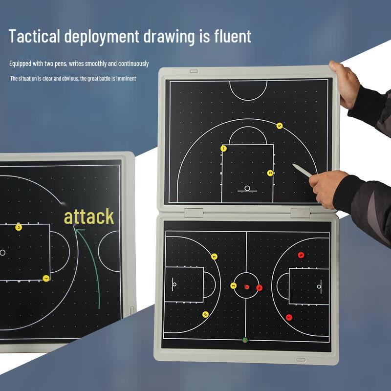 Sining 32-inch Foldable Magnetic Basketball Tactical Board