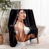 Coperta Stampata a Tema Selena Quintanilla - Perfetta per Divano, Letto, Viaggio e Uso Esterno | Lavabile in Lavatrice, Accogliente e Resistente.