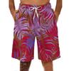 Summer Men's 3D Coconut Printed Beach Shorts
