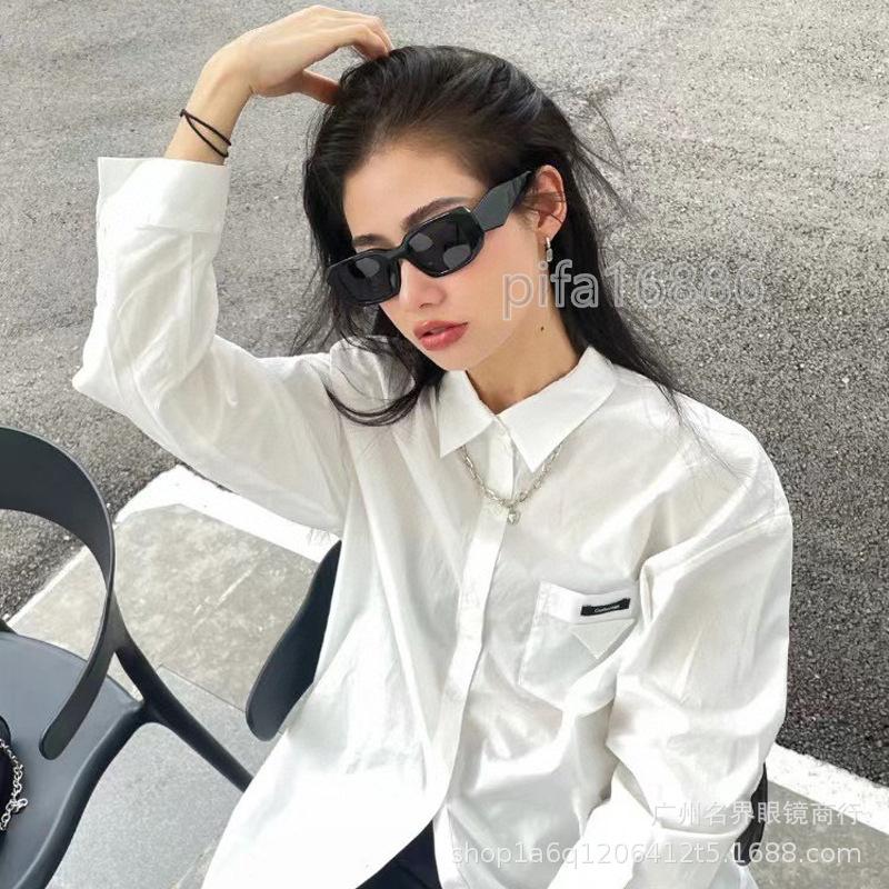 Pujia sunglasses for men and women, European and American fashion retro sunglasses UV400Protective UV-resistant acetate fiber 17w