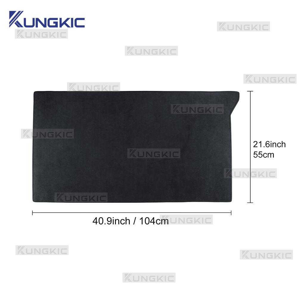 For Abarth 595 695 2012-2025 Fiat 500 2008-2025 Car Trunk Mat Dustproof Waterproof Protect Mat LHD RHD Car Rear Pad Carpet