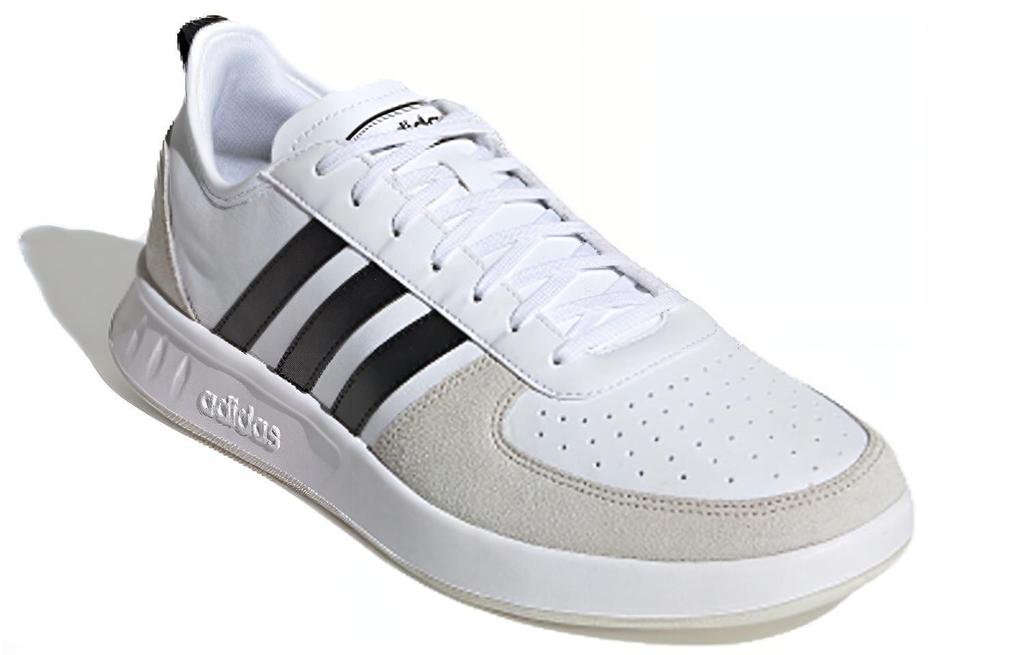 Adidas Court80s 'Cloud White / Core Black / Raw White' EE9663