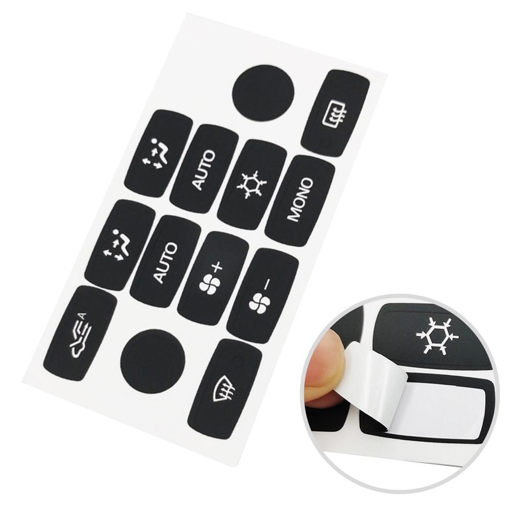Button Repair Stickers Clima Panel Stickers High Universality Fitment