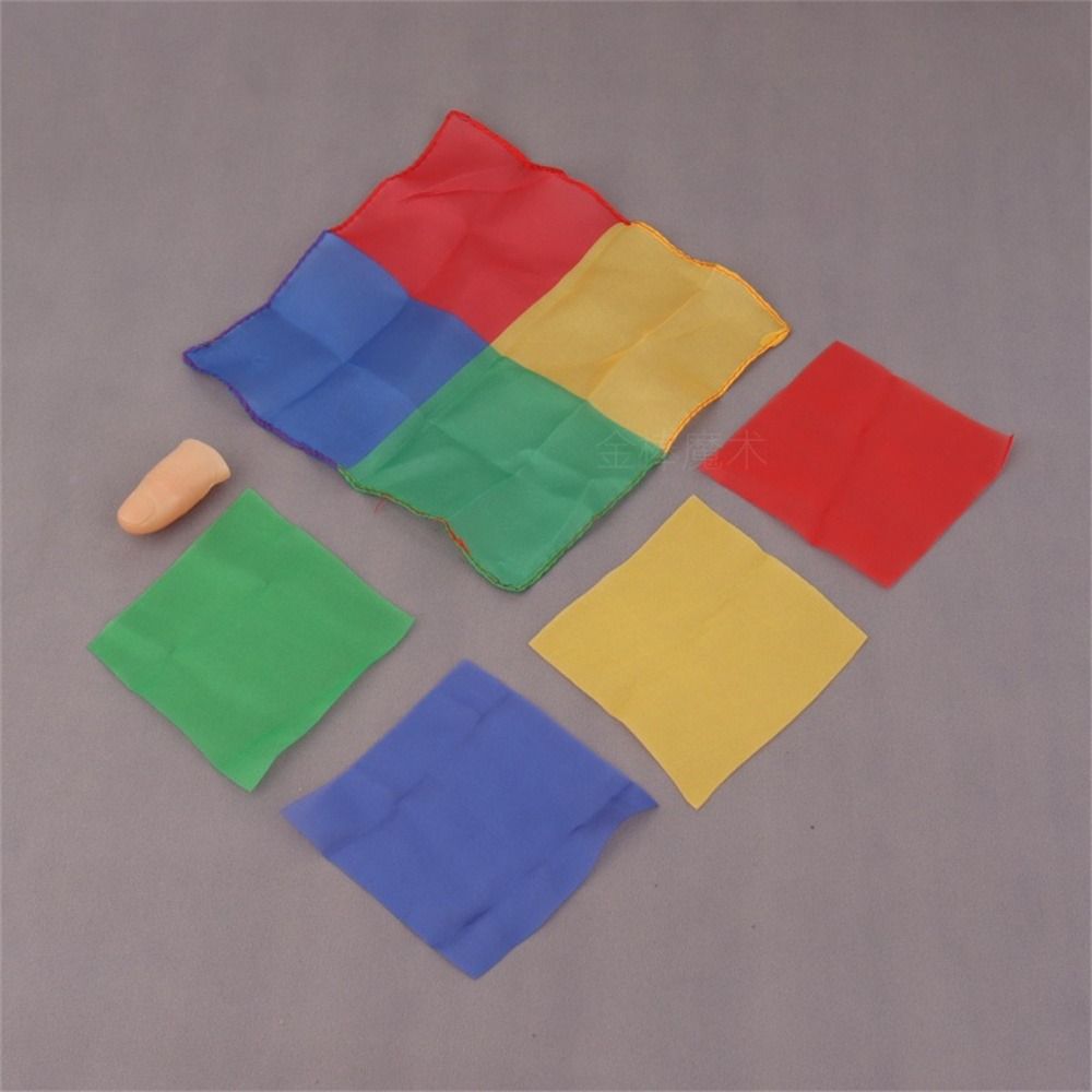 

Магический реквизит Шарфы Фьюжн Магический трюк Реквизит Волшебные трюки Шарф Шелковый восстановление детей 1set