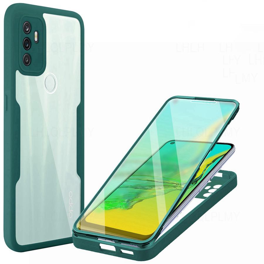 Front Back Protect ShockProof Case For OPPO A40 A40M A96 A76 A52 A72 A15 A54 A74 A94 5G A79 A5 A9 2020 A53 A16 Find X5 Pro Cover