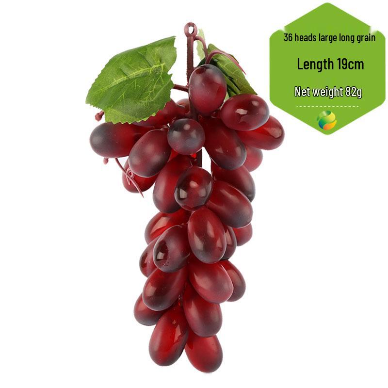 Artificial Grape Bunch Foam Model for Home Décor and Photography Props
