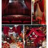 Gold Velvet Dense Fabric for Stage Curtains and Tablecloths