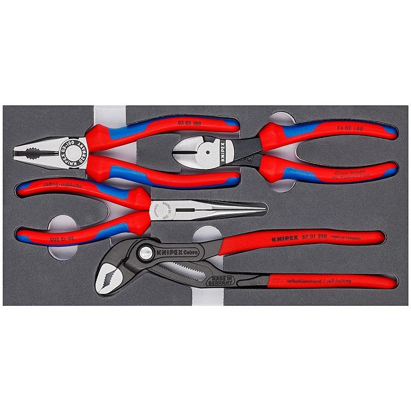 

Набор плоскогубцев Knipex Basic In The Lodge 4 Ave Kn-0302180 2612200 7402160 8701250