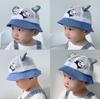 Cartoon Panda Toddler Sun Hat With Breathable Mesh For Summer Outdoor Protection