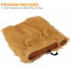 Lion Mane for Dog Costumes Realistic Funny Lion Wig for Medium Large Sized Dogs Halloween Pet Costume (Large, Light Brown)
