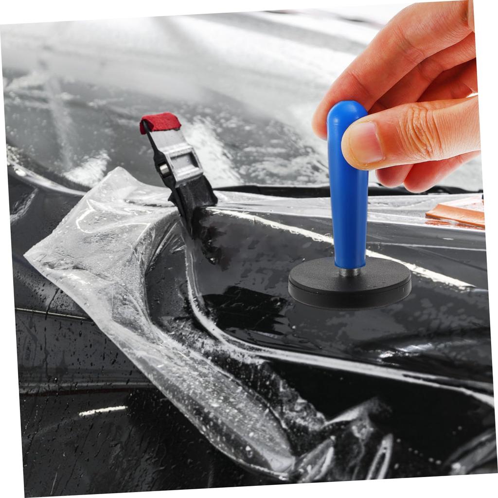 OSALADI 8 Stück Auto Vinyl Folie Magnetischer Locator Magnet Halter Folien Montage Werkzeug Leichtes Design für einfache Handhabung