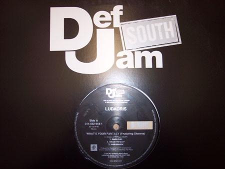 

12inch Record LUDACRIS Whats Your Fantasy Get Off Me 3145629441 Def Jam South 2000 US Rap HipHopRB Used
