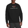 Corvette Unisex Adult Corvette Modern Emblem Sweatshirt