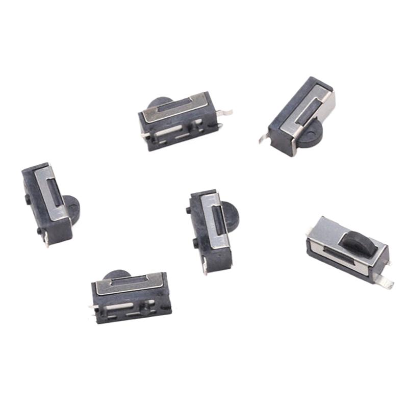 New 10Pcs KFC-W1-03 Round Head Limit Camera Reset Micro Silent Limit Switch High Life 2Pin Black Inner Spring