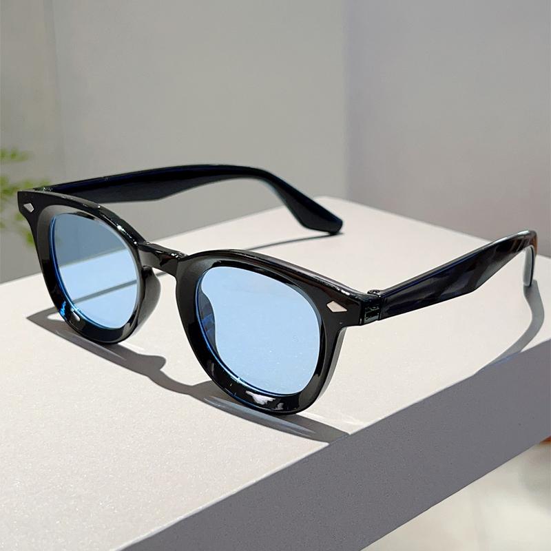 Round Sunglasses Fashion Vintage Korean Style Candy Color Casual Shades Women Chic Brand Design Outdoor Decor Sun Glasses