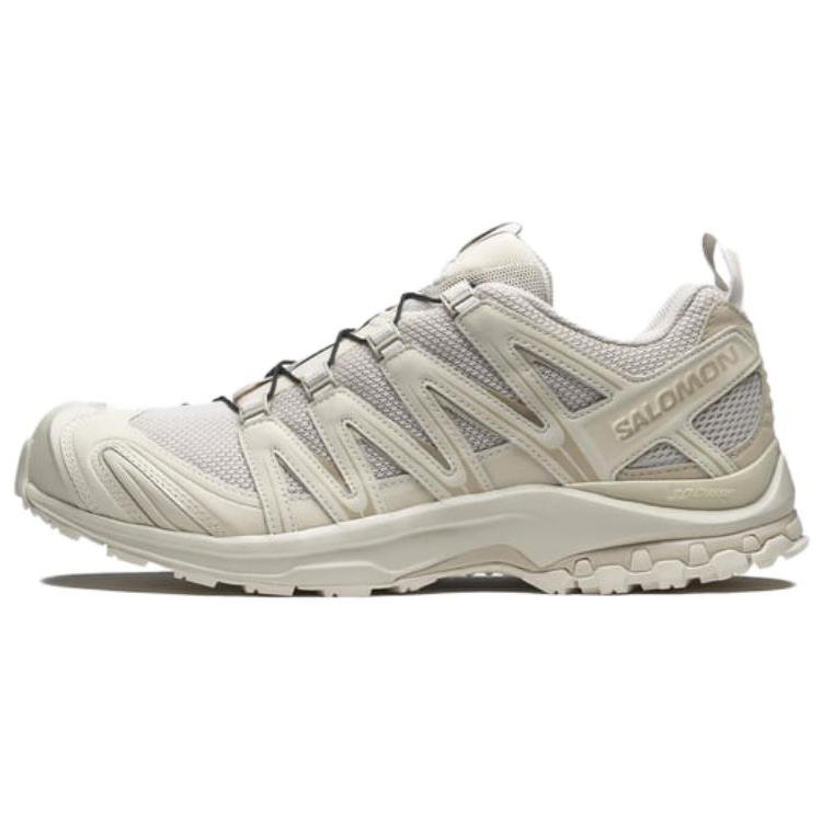 New SALOMON XA PRO 3D Anti Slip Wear Resistant Low Top Outdoor Shoes Women's Beige 477396