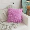 Fluffy Plush Pillow Cases Luxury Sofa Car Waist Throw Cushion Cover Home Decor