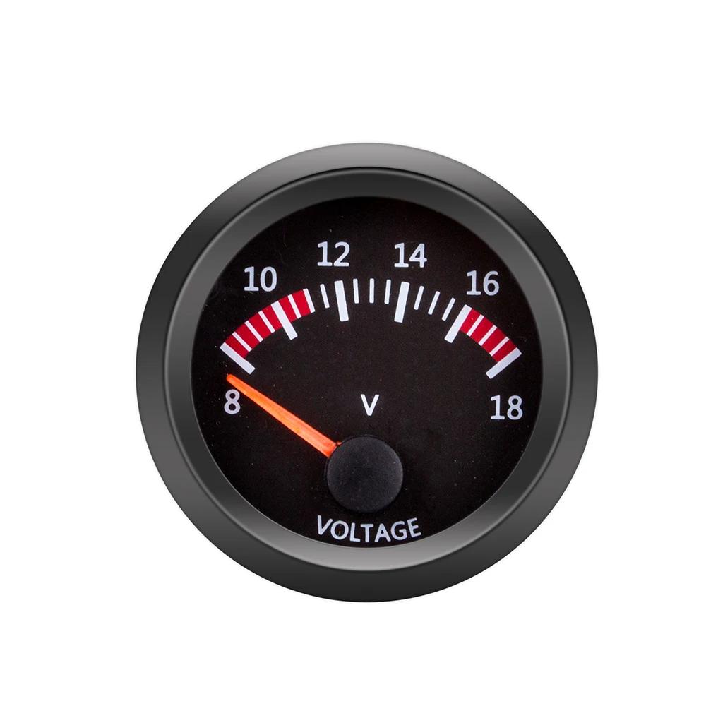 12V Automotive Gauge 2 Inch 52mm Hydraulic PSI Exhaust Thermometer Vehicle Gauge