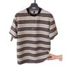 Striped Short Sleeve Men'S T-Shirt Crew Neck Light Luxury Versatile Half Sleeve Men'S Trend Fashion Loose Casual T-Shirt