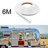 6 Meter Length Drip Rail PVC Rain Strip RV Rain Gutter