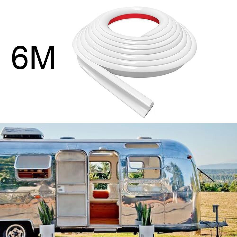 6 Meter Length Drip Rail PVC Rain Strip RV Rain Gutter