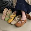 Spring 2025 Korean Style Mary Jane Women's Ballet Flats - Round Toe, Low-Cut