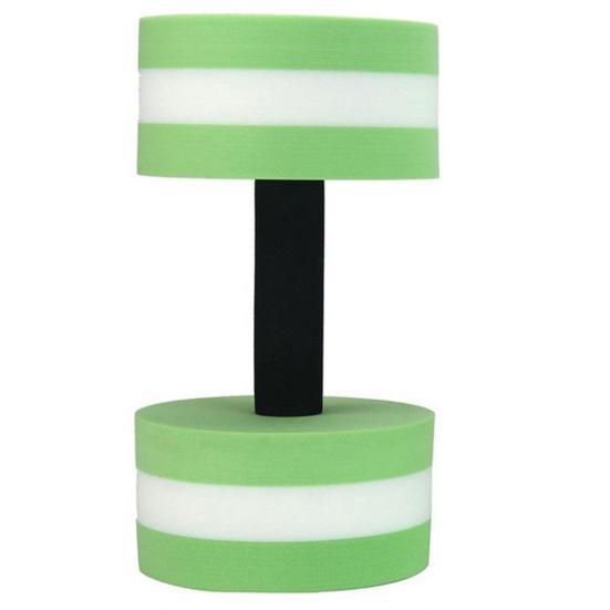 

DIY Water Aquatic Dumbbell EVA Accessory Fitness Swimming Exercise Barbell Aqua зелений