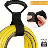 Curele de depozitare Wrap-It Easy-Carry - Organizator cu cârlig și buclă cu mâner de transport pentru furtunuri, prelungitoare, cabluri