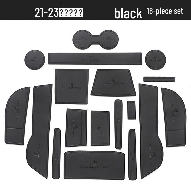 BYD Tang EV Door Slot and Cup Holder Mat for DMI/DMP