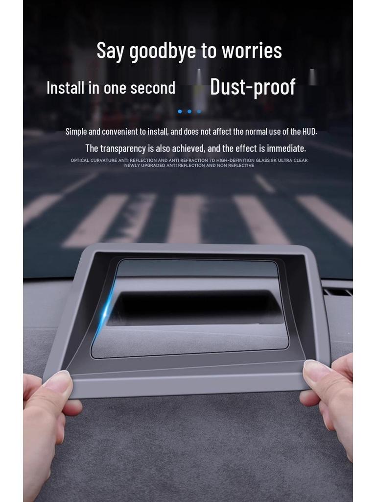 NIO ET5 HUD Protective Cover & Dashboard Dust Guard - Interior Protection Accessory