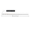 2PCS High Speed Steel Twist Drill Bits 6mm Diameter Auger Drill Bits  For Hardened Metal