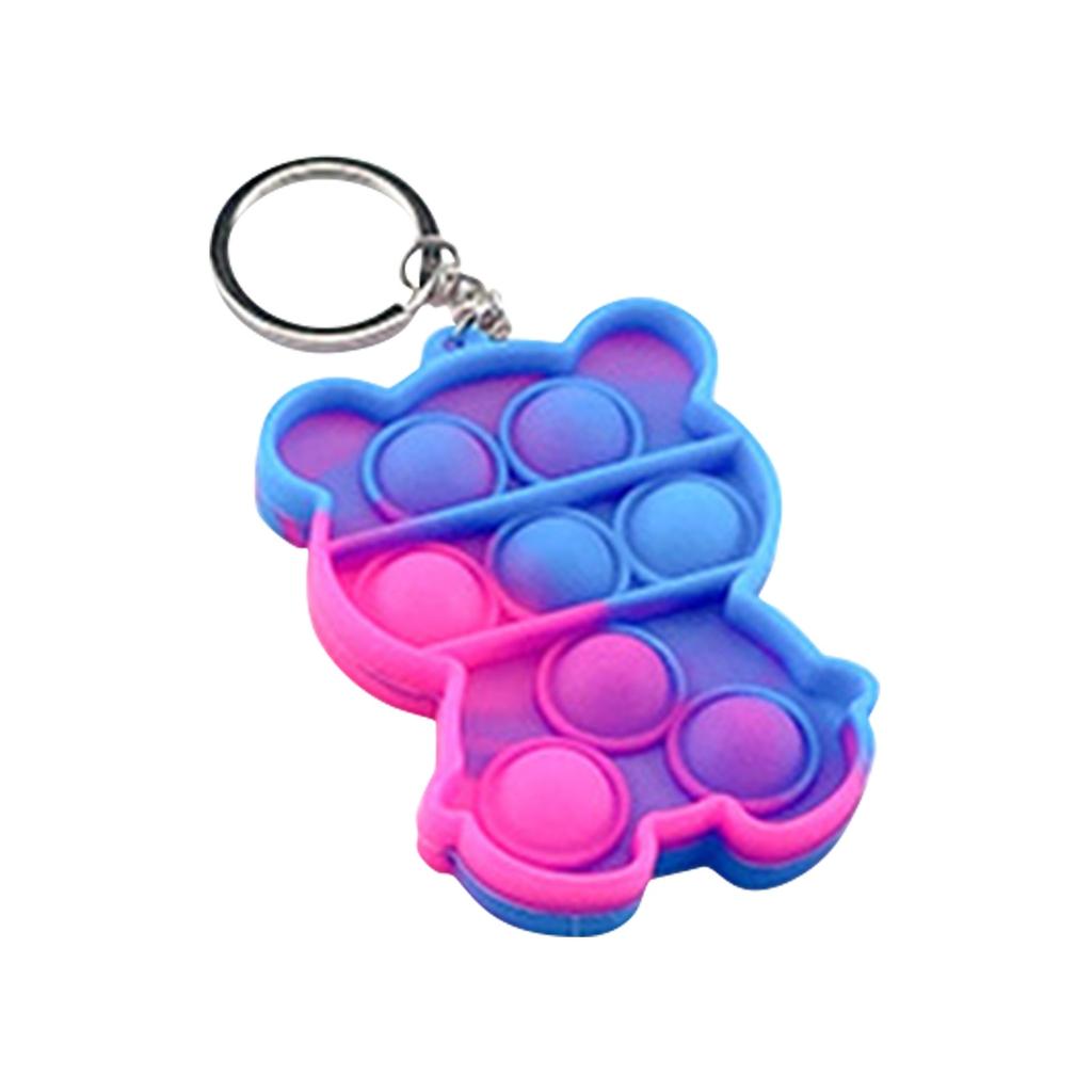 5pc Silicone Sensory Decompression Desktop Puzzle Decompression Toy