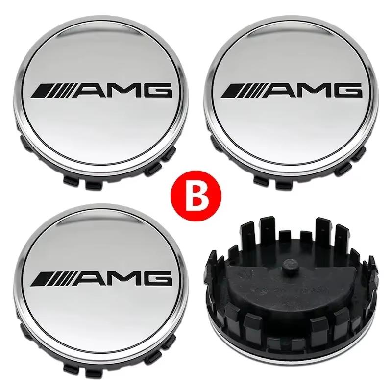 Gorące 75mm Kołpaki Piasty Koła Pływające Lewitacja Magnetyczna do Mercedes Benz AMG Klasa C E S GLE GLC GLS Akcesoria DO1