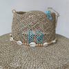 Women's Punk Straw Hat 2023 New Sun Hat Gold Chain Accessories Men's Jazz Hip Hop Summer Hat Punk Style Beach Hat Church Hat