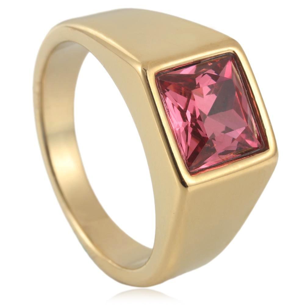 2026 European and American Zirconia Ring Vintage Trendy Ruby Ring