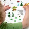 New Creative Animal Stencils For Crafts Reusable Painting Template Jungle Animal Template Easy To Use Painting Supplies Gifts