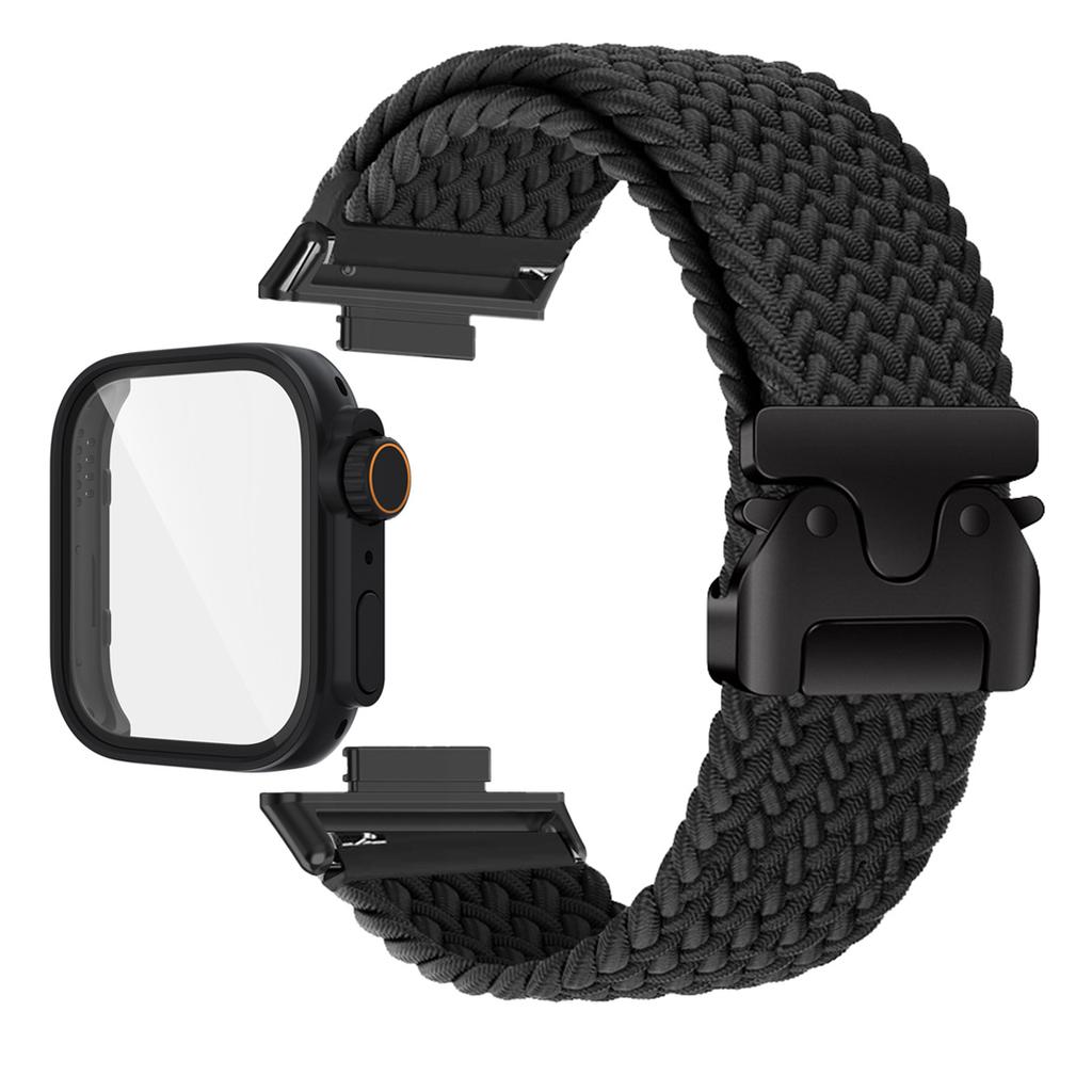 Strap+Case For Huawei Watch Fit 4Pro Band Smart Watch Nylon Adjustable Elastic Belts for Huawei Watch Fit 4 Fit 3 Correa