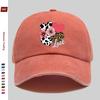 Pc Leopard Print And Heart Pattern Print Baseball Cap Casual Pattern Design Decorative Hat Comfortable Lightweight Sun Hat Buck