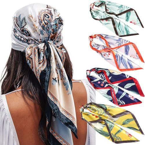 Silk Square Scarves 90 Square Scarves Headscarves Printed Silk Scarves Spot Single Price