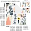 3Pc Bedding Pillowcase Quilt Cover Set White Background Flat Plant 2D Digital Printing Suitable For Bedroom Dormitory Decoration