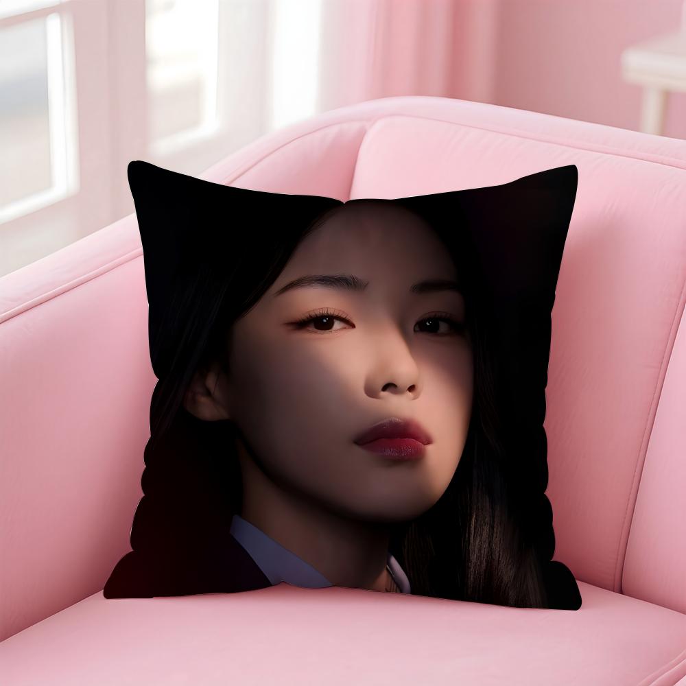 Classic Dramatic Korean TV BBitch X Rich Cushion Cover Pillow Case Soft Skin Friendly Fabric Concealed Zipper