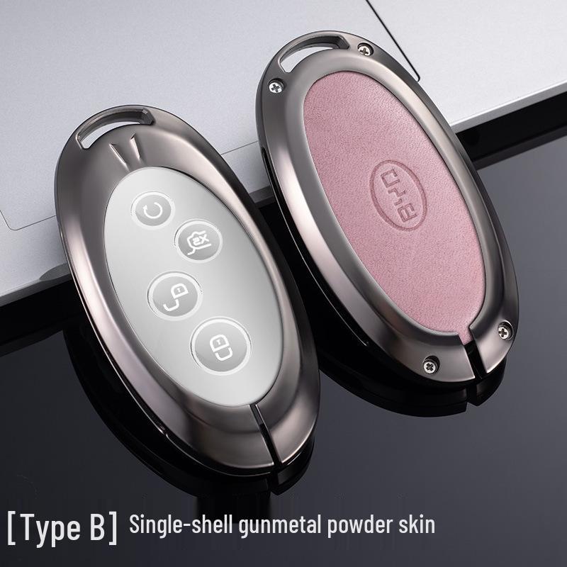 

BYD Key Case for 21 Song Pro, Han EV, Tang DMI, Qin Pro, Song MAX, Yuan S7 - Protective Shell and Buckle.