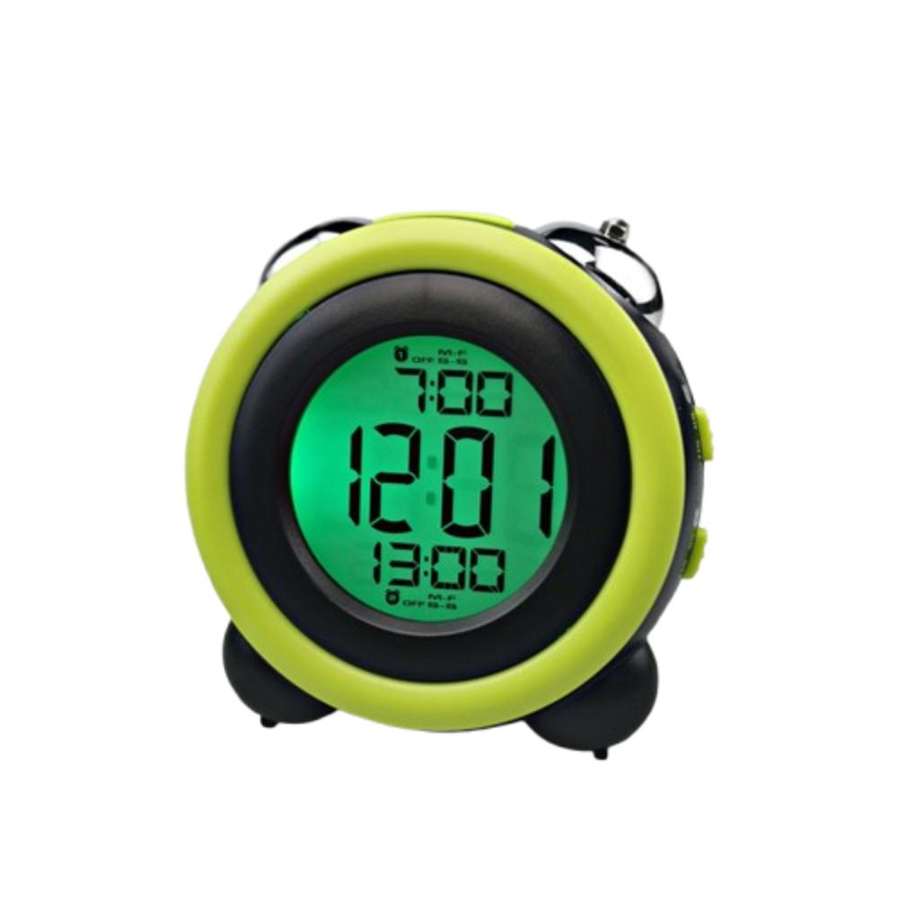 

Time Date Display Dual Alarm Clock Twin Bell Smart Alarm Clock Digital Clock Dormitory Style 7