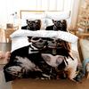 Rose Skull Halloween Bedclothes, King Size Bed Cover Set, 3D Print, Playing Card, Western Europe, High Quality Bedding Set
