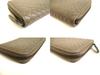 Authentic BOTTEGA VENETA Intrecciato Beige brown Leather Round Zip Wallet Purse #a950  Refurbished