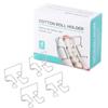 20Pcs Dental Cotton Roll Holder Clip Stainless Steel Dental Lab Supplies Clinic Ortho Isolator Tool Autoclavable Cotton Roll Clip