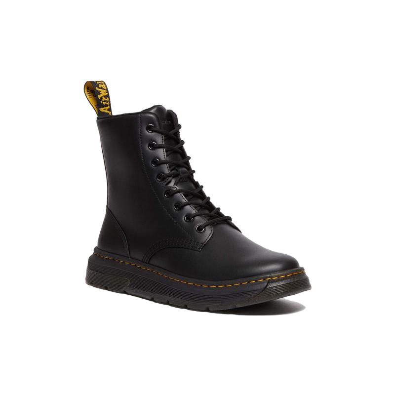 Dr. Martens Round Toe Lace-Up Short Boots Unisex boots Black 31222001